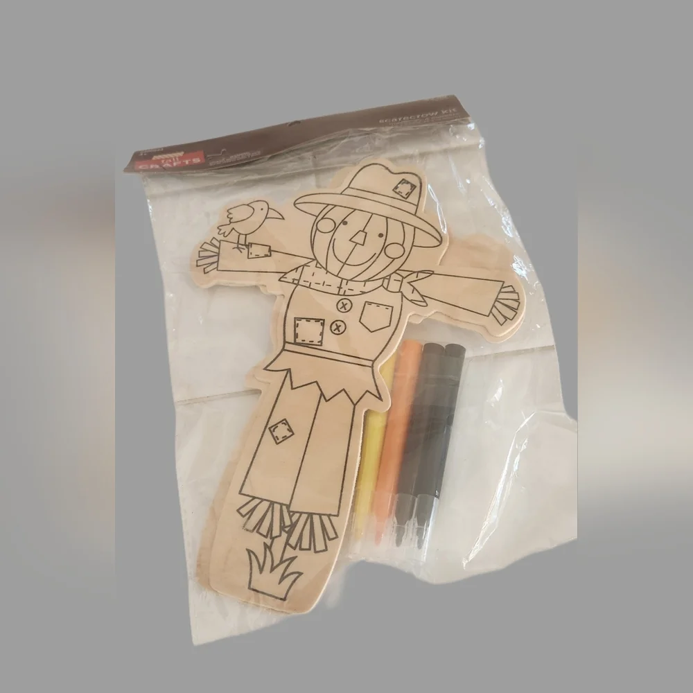 Scarecrow Coloring Kit with Markers